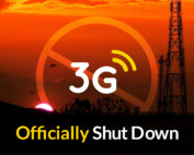 3G Network Officially Shut Down